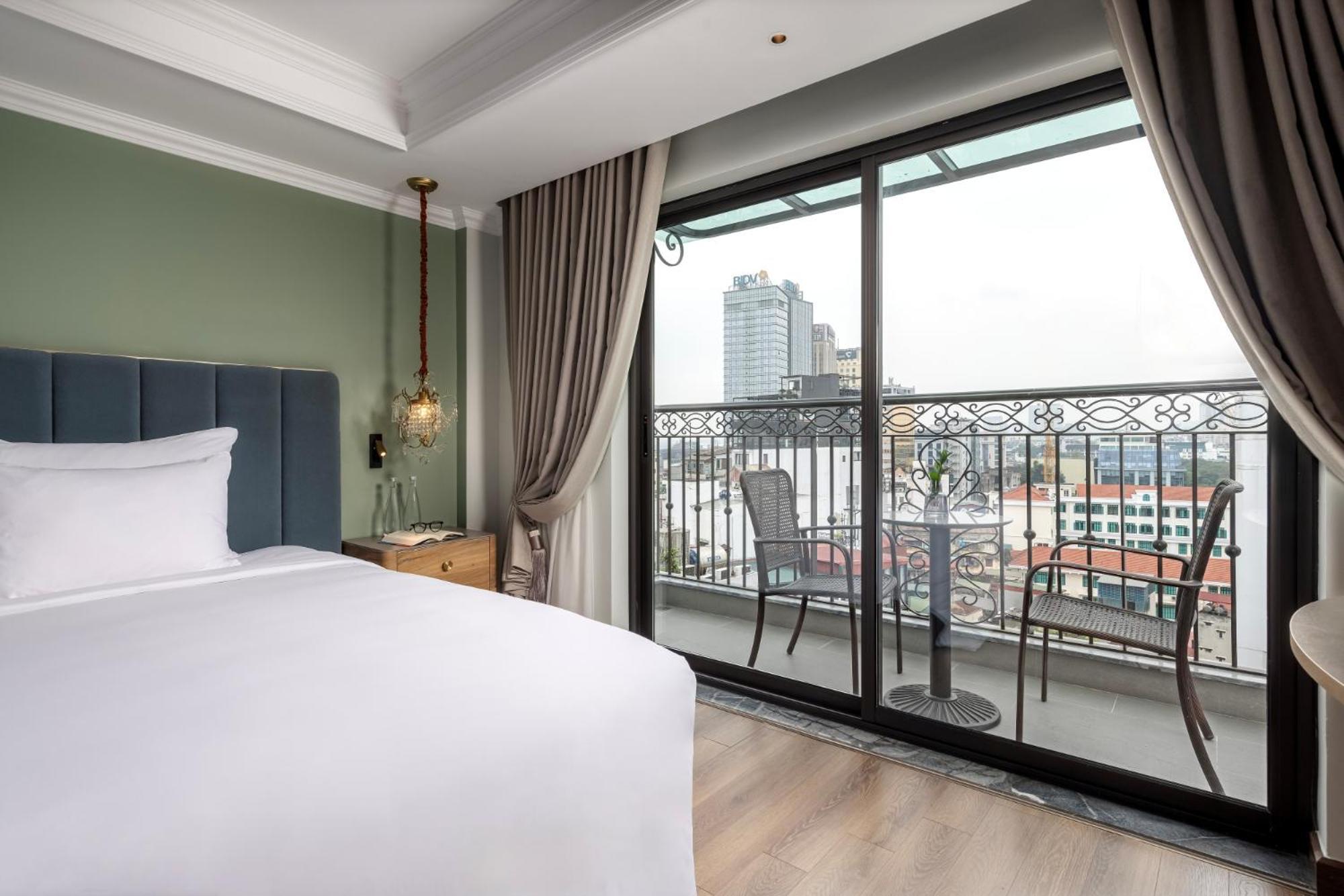 La Siesta Classic Hang Thung Hanói Exterior foto Deluxe Room with Balcony